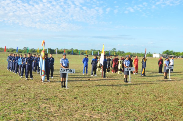 3rd Defence
Services Parachuting Championship 2014 - SLAF Drop Zone Ampara
