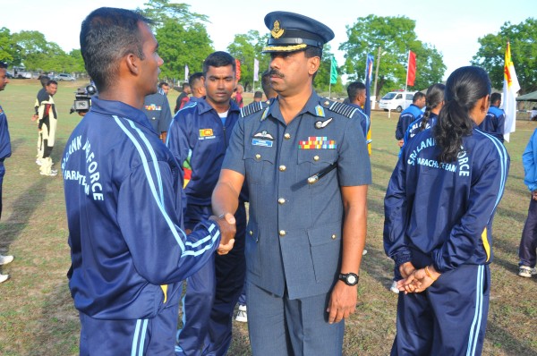3rd Defence
Services Parachuting Championship 2014 - SLAF Drop Zone Ampara
