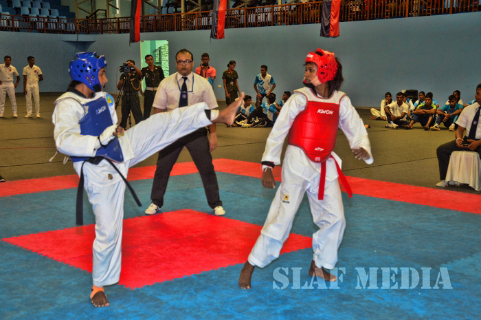 SLAF Bagged 8 Gold Medals at Defence Services Taekwondo Championship 2016