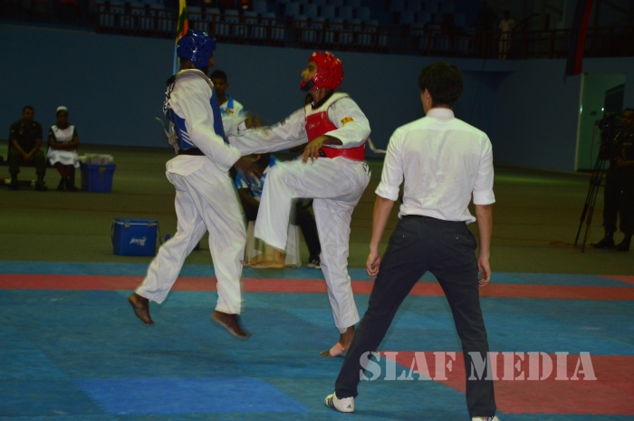 SLAF Bagged 8 Gold Medals at Defence Services Taekwondo Championship 2016