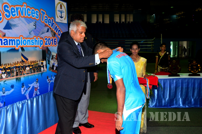 SLAF Bagged 8 Gold Medals at Defence Services Taekwondo Championship 2016