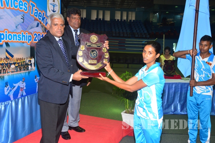 SLAF Bagged 8 Gold Medals at Defence Services Taekwondo Championship 2016