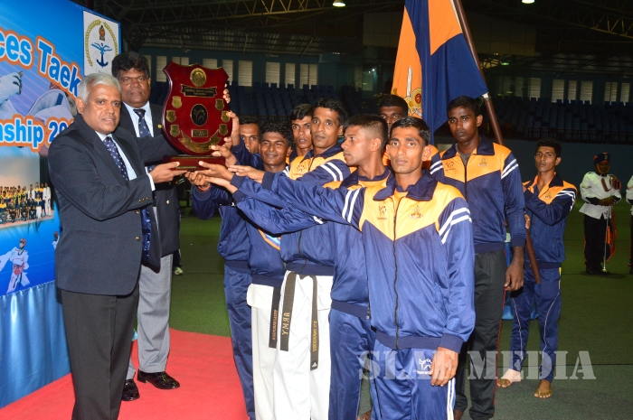SLAF Bagged 8 Gold Medals at Defence Services Taekwondo Championship 2016