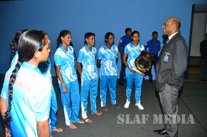 SLAF Bagged 8 Gold Medals at Defence Services Taekwondo Championship 2016
