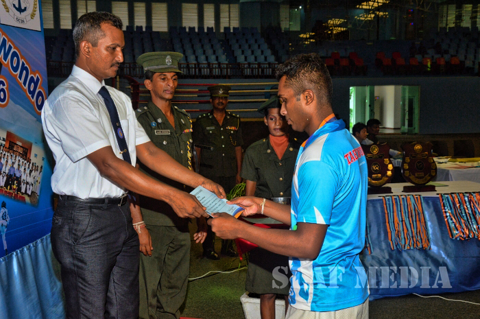 SLAF Bagged 8 Gold Medals at Defence Services Taekwondo Championship 2016