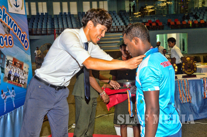 SLAF Bagged 8 Gold Medals at Defence Services Taekwondo Championship 2016