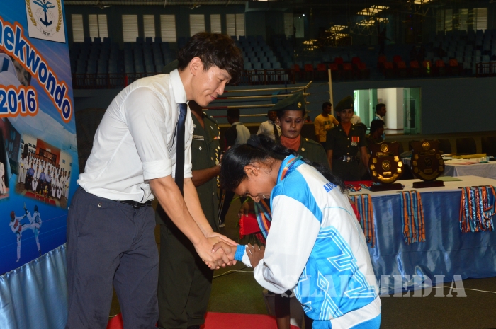 SLAF Bagged 8 Gold Medals at Defence Services Taekwondo Championship 2016