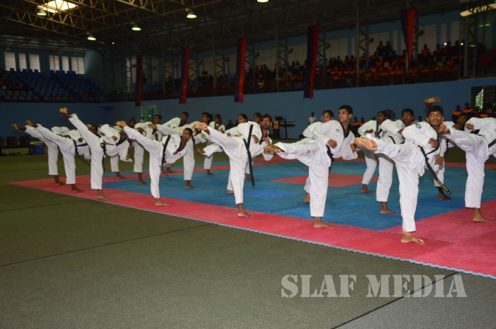 SLAF Bagged 8 Gold Medals at Defence Services Taekwondo Championship 2016