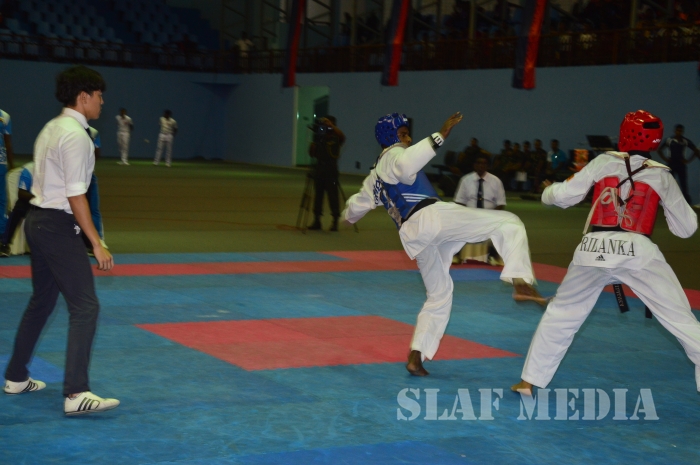 SLAF Bagged 8 Gold Medals at Defence Services Taekwondo Championship 2016