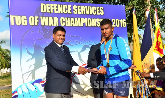 Defence Services Tug of War Championship 2016
