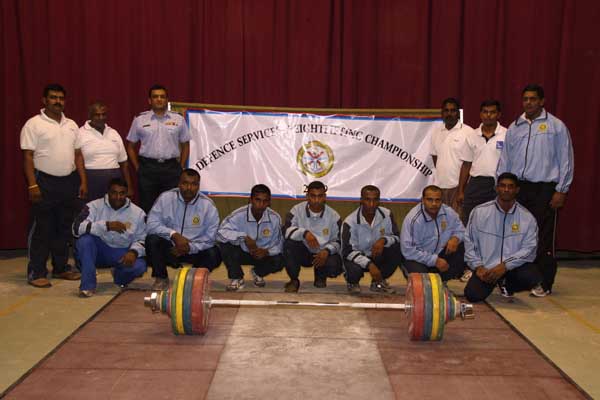 Airmen Wijerathna Sets a New Record as SLAF win Defence Services Weight Lifting Championship Airmen Wijerathna Sets a New Record as SLAF win Defence Services Weight Lifting Championship