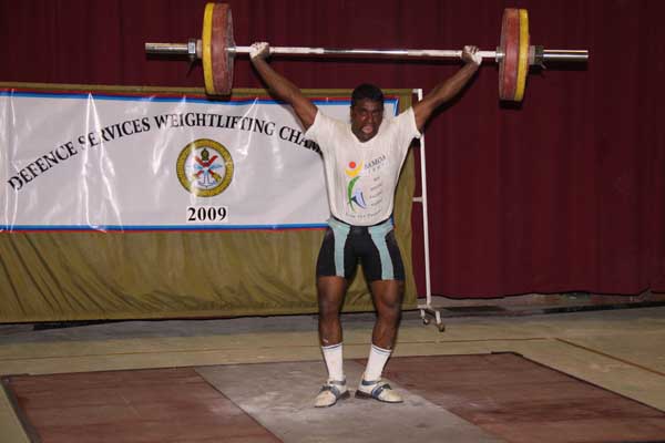 Airmen Wijerathna Sets a New Record as SLAF win Defence Services Weight Lifting Championship Airmen Wijerathna Sets a New Record as SLAF win Defence Services Weight Lifting Championship