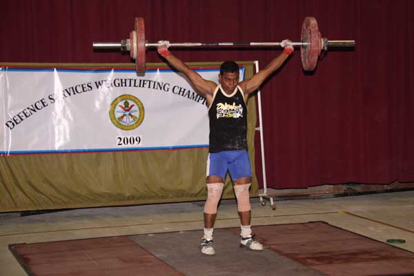 Airmen Wijerathna Sets a New Record as SLAF win Defence Services Weight Lifting Championship Airmen Wijerathna Sets a New Record as SLAF win Defence Services Weight Lifting Championship