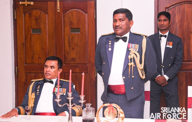AIR
VICE MARSHAL OANS FERNANDO BIDS ADIEU TO THE SRI LANKA AIR
FORCE