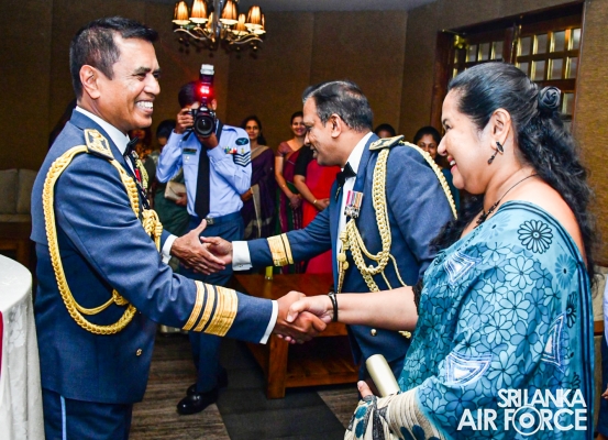 AIR
VICE MARSHAL OANS FERNANDO BIDS ADIEU TO THE SRI LANKA AIR
FORCE