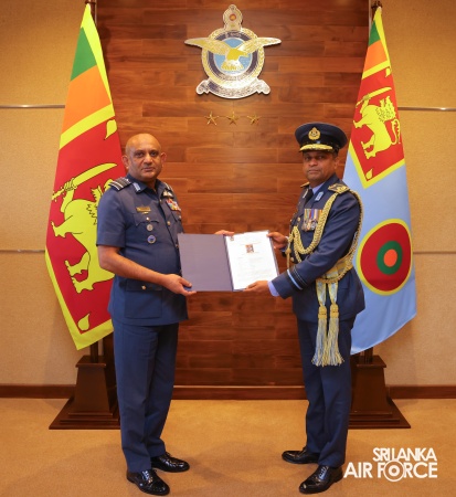 AIR VICE MARSHAL RAJINTH JAYAWARDENA BIDS ADIEU TO THE SRI LANKA AIR FORCE