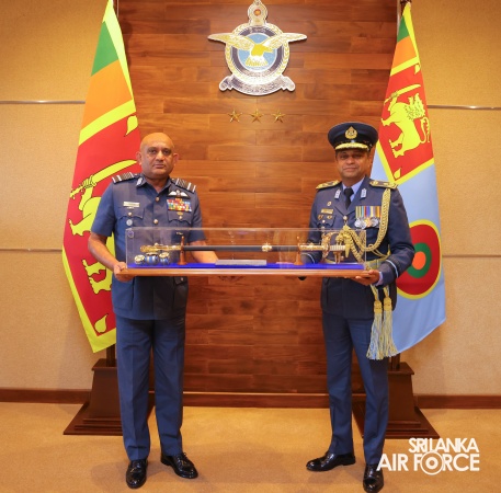AIR VICE MARSHAL RAJINTH JAYAWARDENA BIDS ADIEU TO THE SRI LANKA AIR FORCE