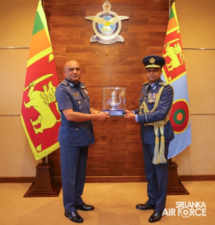 AIR VICE MARSHAL RAJINTH JAYAWARDENA BIDS ADIEU TO THE SRI LANKA AIR FORCE