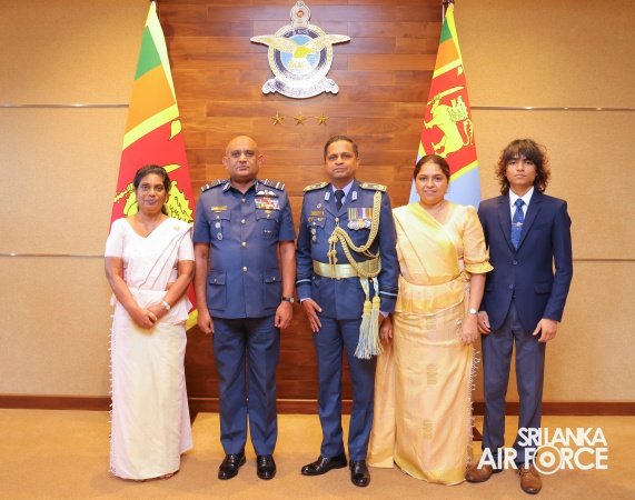 AIR VICE MARSHAL RAJINTH JAYAWARDENA BIDS ADIEU TO THE SRI LANKA AIR FORCE
