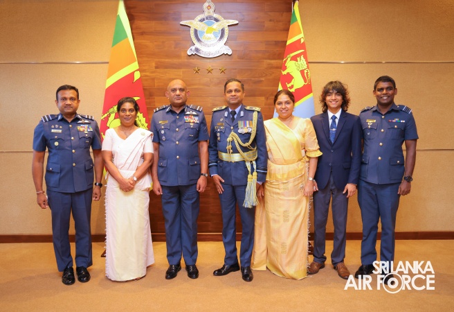 AIR VICE MARSHAL RAJINTH JAYAWARDENA BIDS ADIEU TO THE SRI LANKA AIR FORCE