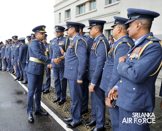 AIR VICE MARSHAL RAJINTH JAYAWARDENA BIDS ADIEU TO THE SRI LANKA AIR FORCE