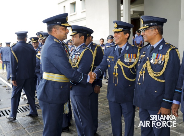 AIR VICE MARSHAL RAJINTH JAYAWARDENA BIDS ADIEU TO THE SRI LANKA AIR FORCE