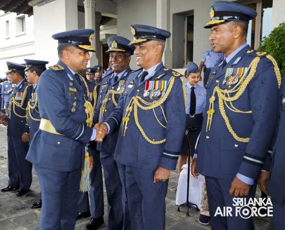 AIR VICE MARSHAL RAJINTH JAYAWARDENA BIDS ADIEU TO THE SRI LANKA AIR FORCE