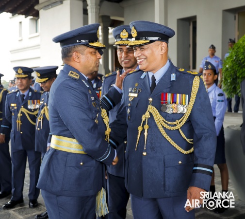 AIR VICE MARSHAL RAJINTH JAYAWARDENA BIDS ADIEU TO THE SRI LANKA AIR FORCE