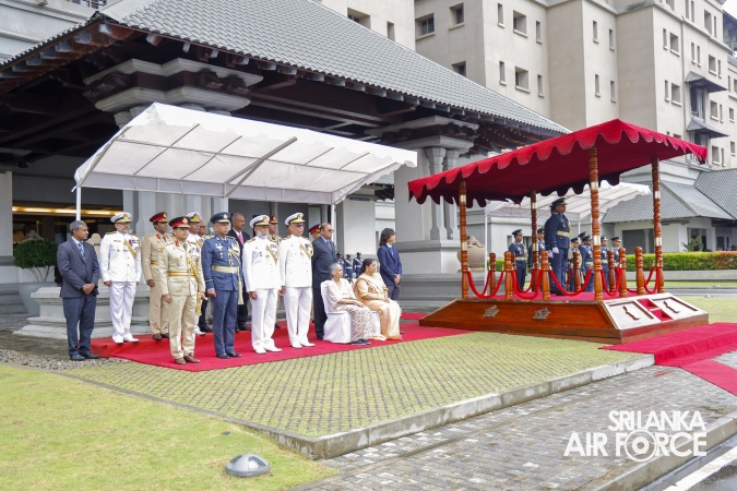 AIR VICE MARSHAL RAJINTH JAYAWARDENA BIDS ADIEU TO THE SRI LANKA AIR FORCE