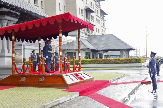 AIR VICE MARSHAL RAJINTH JAYAWARDENA BIDS ADIEU TO THE SRI LANKA AIR FORCE