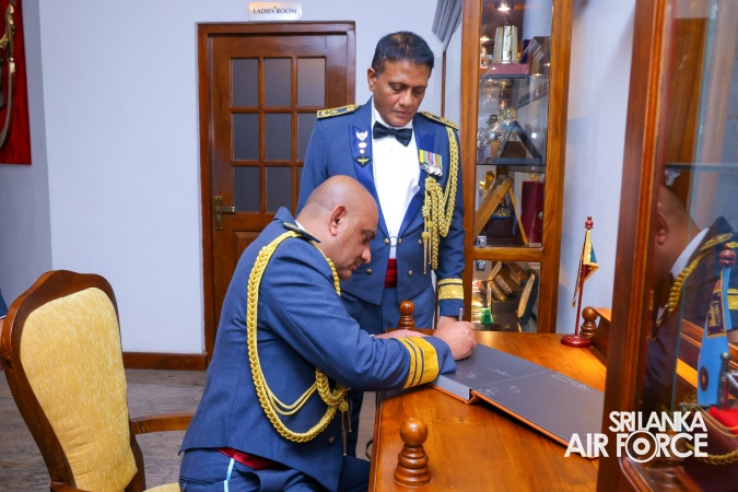 AIR VICE MARSHAL RAJINTH JAYAWARDENA BIDS ADIEU TO THE SRI LANKA AIR FORCE