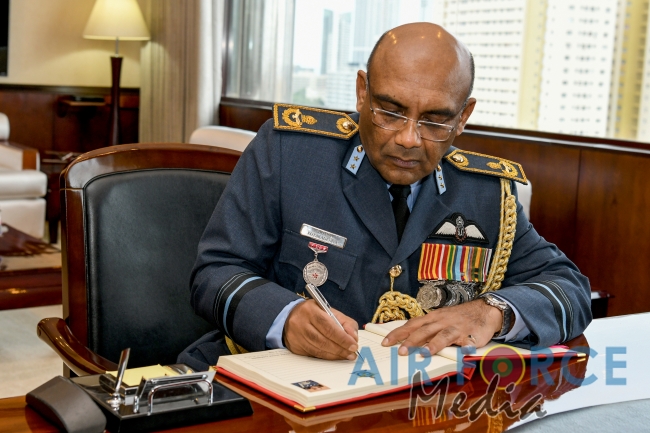 Deputy Chief Of Staff, Air Vice Marshal Sagara Kotakadeniya Bids Adieu to the Sri Lanka Air Force