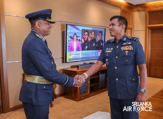 AIR VICE MARSHAL MUDITHA MAHAWATTEGE BIDS ADIEU TO THE SRI LANKA
AIR FORCE