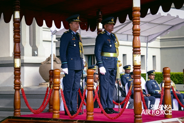 AIR VICE
MARSHAL MUDITHA MAHAWATTEGE BIDS ADIEU TO THE SRI LANKA AIR FORCE