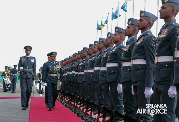 AIR VICE
MARSHAL MUDITHA MAHAWATTEGE BIDS ADIEU TO THE SRI LANKA AIR FORCE