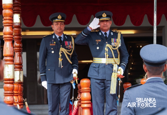 AIR VICE
MARSHAL MUDITHA MAHAWATTEGE BIDS ADIEU TO THE SRI LANKA AIR FORCE