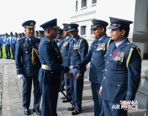 AIR VICE
MARSHAL MUDITHA MAHAWATTEGE BIDS ADIEU TO THE SRI LANKA AIR FORCE