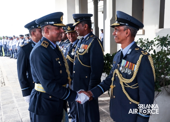 AIR VICE
MARSHAL MUDITHA MAHAWATTEGE BIDS ADIEU TO THE SRI LANKA AIR FORCE