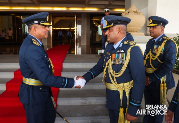 AIR VICE
MARSHAL MUDITHA MAHAWATTEGE BIDS ADIEU TO THE SRI LANKA AIR FORCE