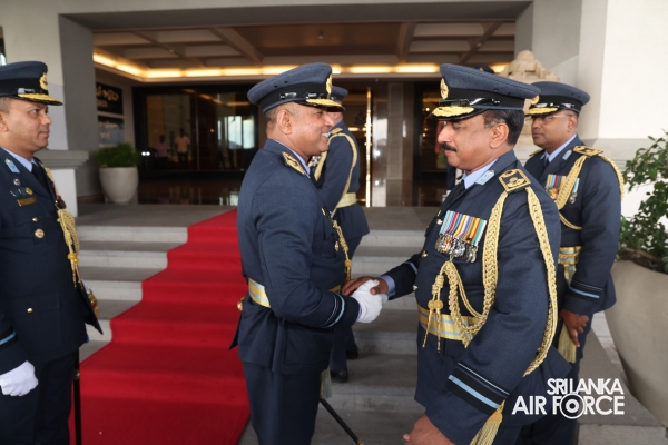 AIR VICE
MARSHAL MUDITHA MAHAWATTEGE BIDS ADIEU TO THE SRI LANKA AIR FORCE