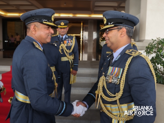 AIR VICE
MARSHAL MUDITHA MAHAWATTEGE BIDS ADIEU TO THE SRI LANKA AIR FORCE