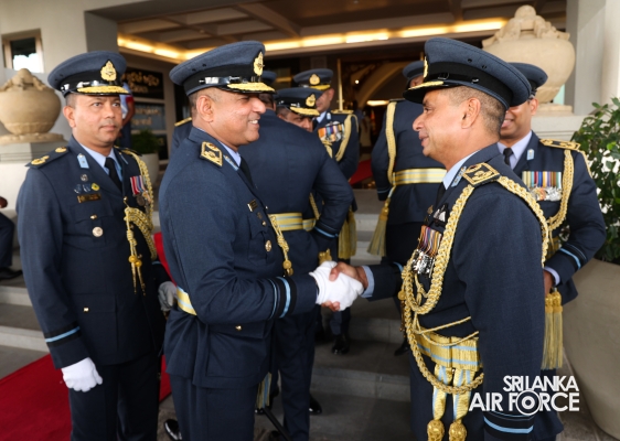 AIR VICE
MARSHAL MUDITHA MAHAWATTEGE BIDS ADIEU TO THE SRI LANKA AIR FORCE