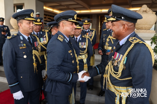 AIR VICE
MARSHAL MUDITHA MAHAWATTEGE BIDS ADIEU TO THE SRI LANKA AIR FORCE