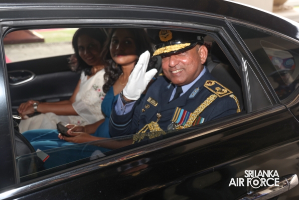 AIR VICE
MARSHAL MUDITHA MAHAWATTEGE BIDS ADIEU TO THE SRI LANKA AIR FORCE