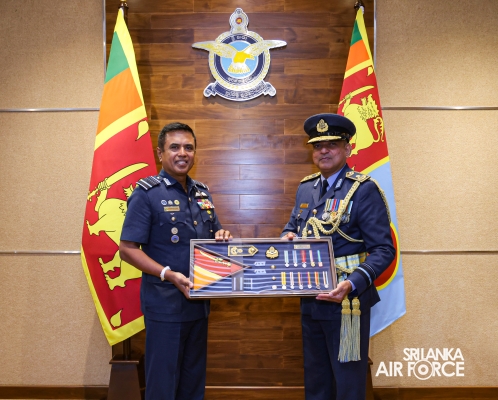 AIR VICE
MARSHAL MUDITHA MAHAWATTEGE BIDS ADIEU TO THE SRI LANKA AIR FORCE