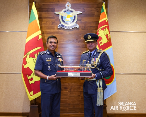 AIR VICE
MARSHAL MUDITHA MAHAWATTEGE BIDS ADIEU TO THE SRI LANKA AIR FORCE