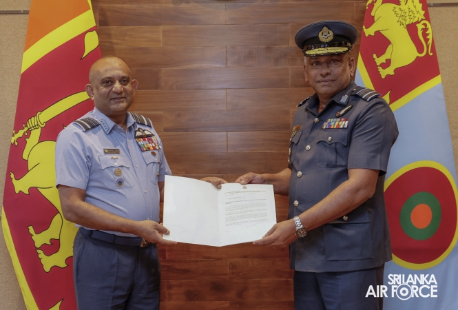 DEPUTY CHIEF OF STAFF OF THE SLAF WAS APPOINTED