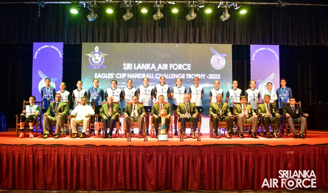 SLAF WOMEN’S TEAM WINS EAGLE’S CUP HANDBALL CHAMPIONSHIP - 2023
