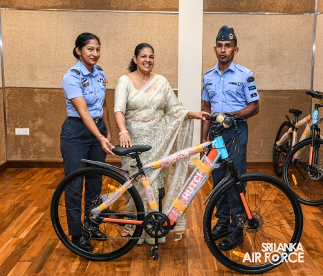 SLAF SEVA VANITHA UNIT FACILITATES E-BICYCLE DONATION FOR DESERVING CHILDREN