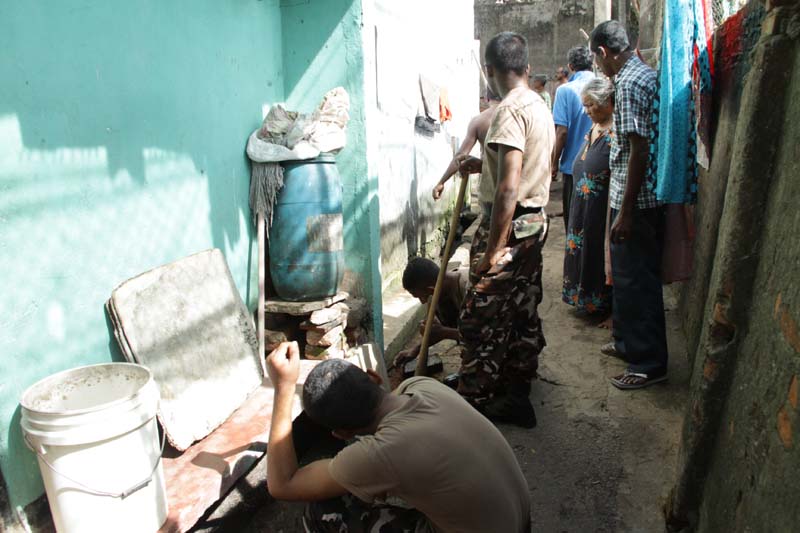 ඩෙංගු උවදුර මුළුමනින්ම තුරන් කිරීම සදහා ගුවන් හමුදාවේ දායකත්වය